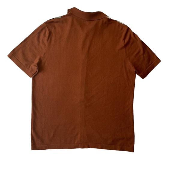 Express Multi Striped Short Sleeve Polo Sweater - Picture 3 of 11